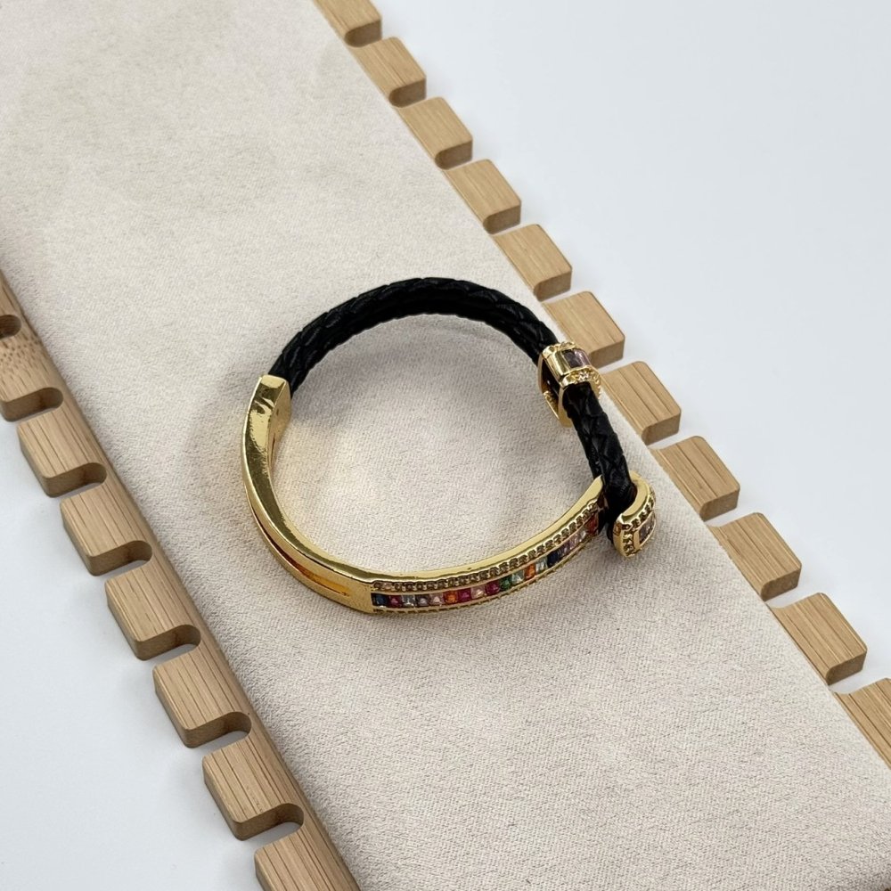 Bratara placata cu aur 18k