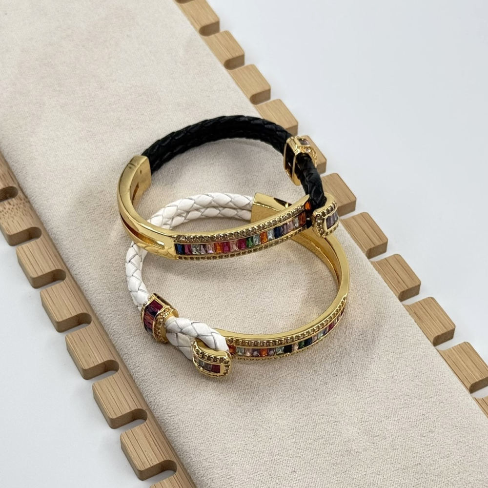 Bratara placata cu aur 18k