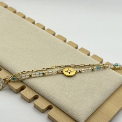 Bratara placata cu aur 18k