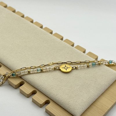 Bratara placata cu aur 18k