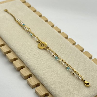 Bratara placata cu aur 18k