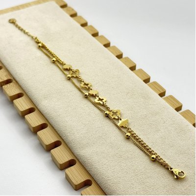 Bratara placata cu aur 18k