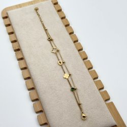 Bratara placata cu aur 18k