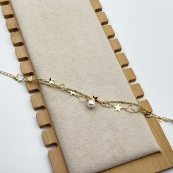 Bratara placata cu aur 18k