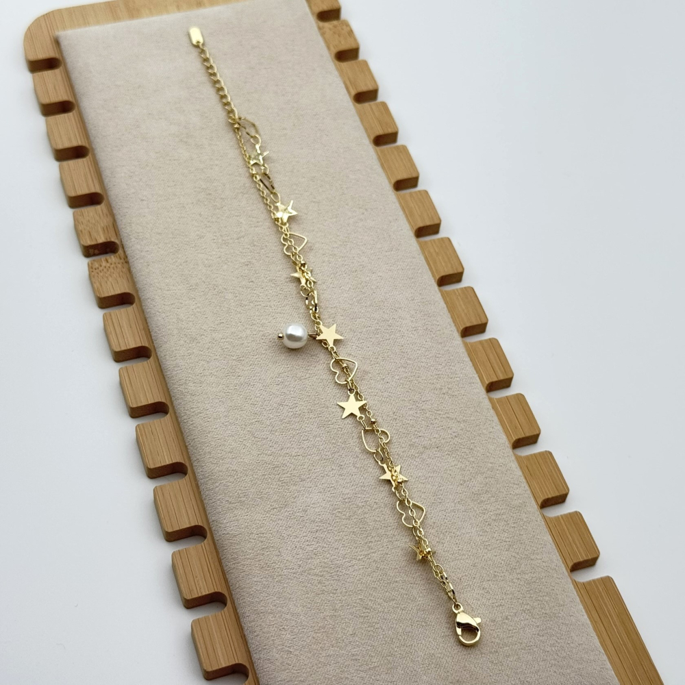 Bratara placata cu aur 18k