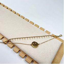 Bratara placata cu aur 18k