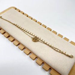 Bratara placata cu aur 18k