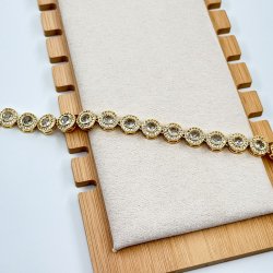 Bratara placata cu aur 18k
