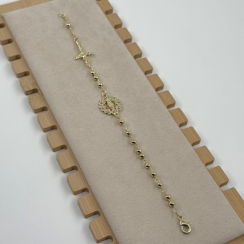 Bratara placata cu aur 18k