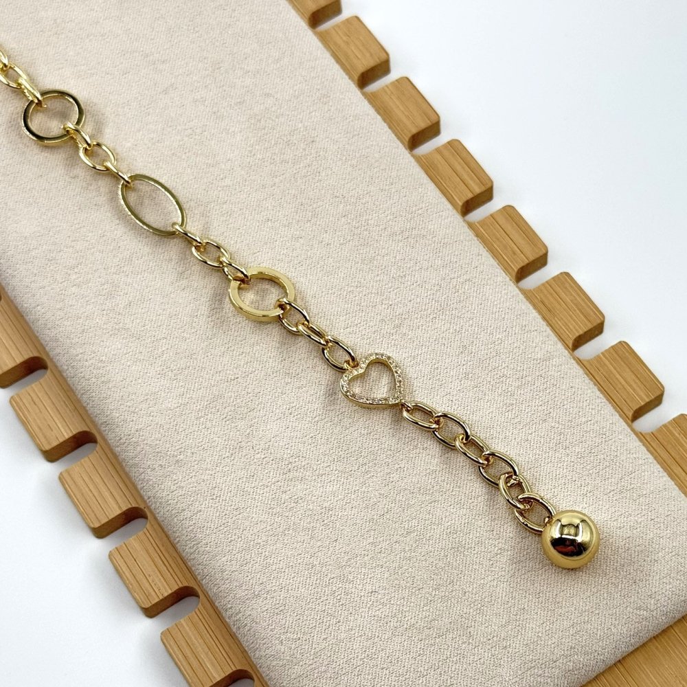 Bratara placata cu aur 18k
