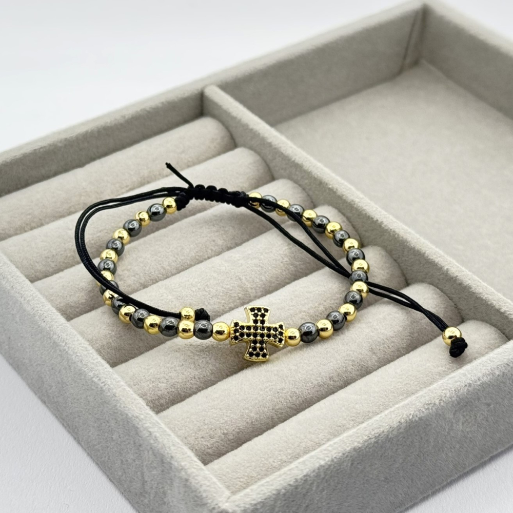 Bratara placata cu aur 18k