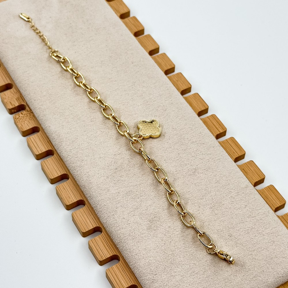 Bratara placata cu aur 18k