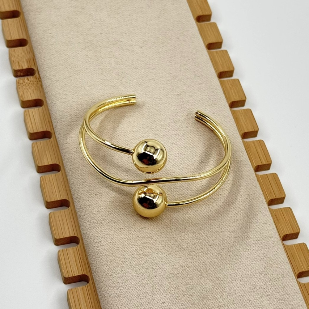 Bratara placata cu aur 18k