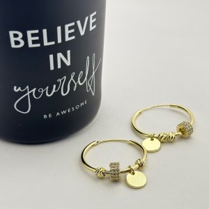 Cercei Banut otel inoxidabil