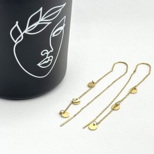 Cercei banuti otel inoxidabil Cercei banuti otel inoxidabil