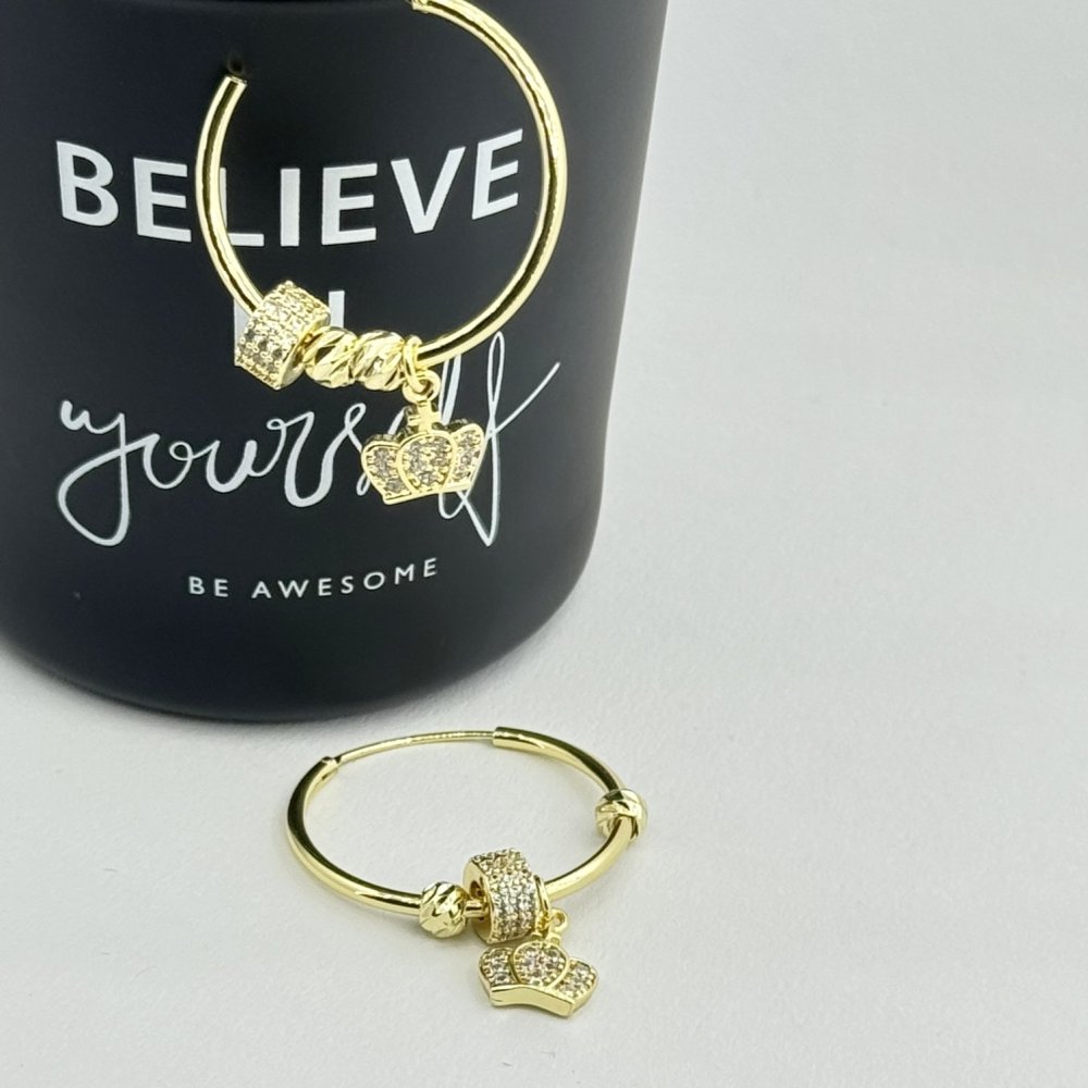 Cercei Coroana otel inoxidabil