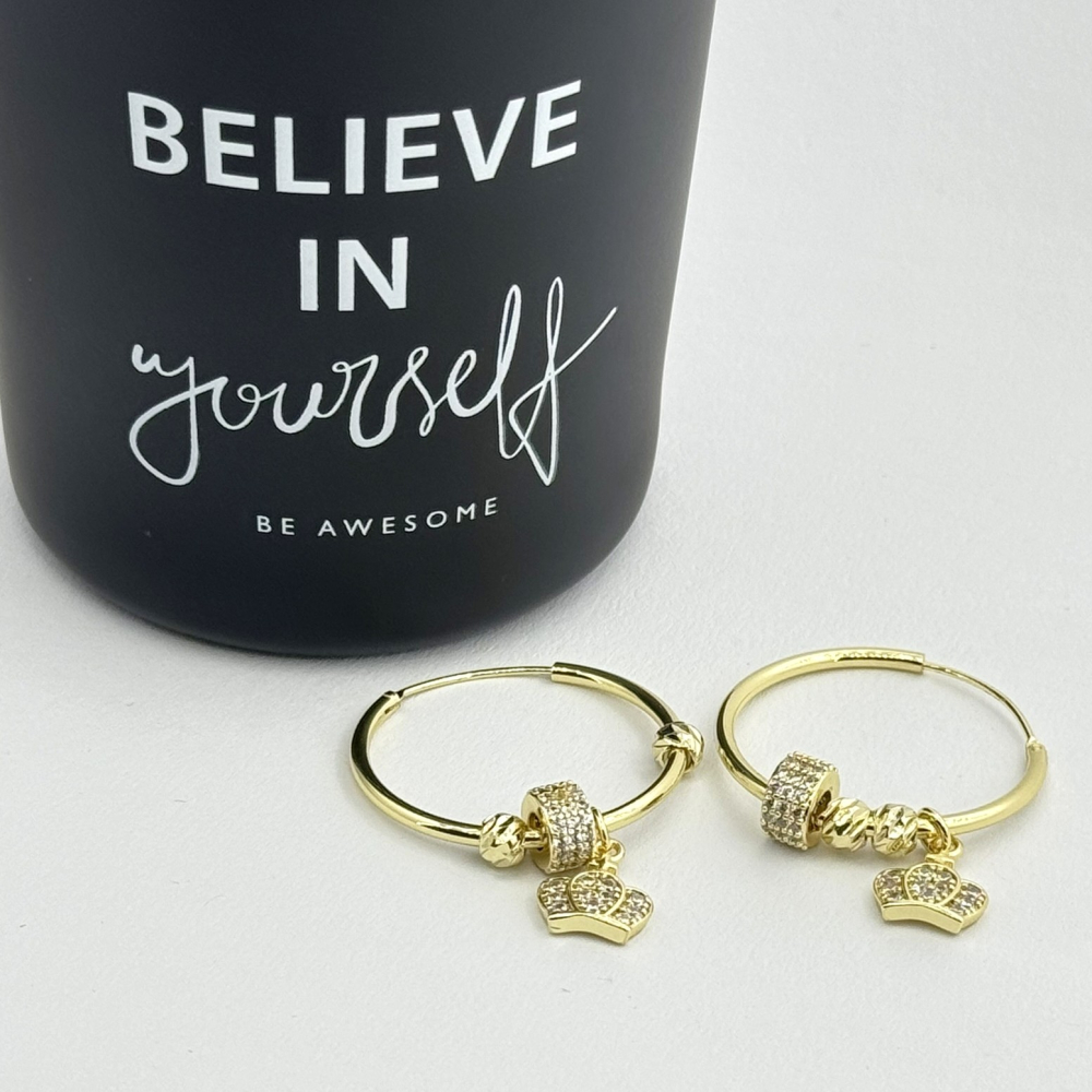 Cercei Coroana otel inoxidabil