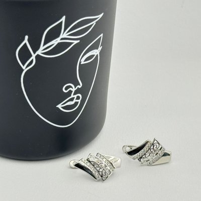 Cercei dama otel inoxidabil