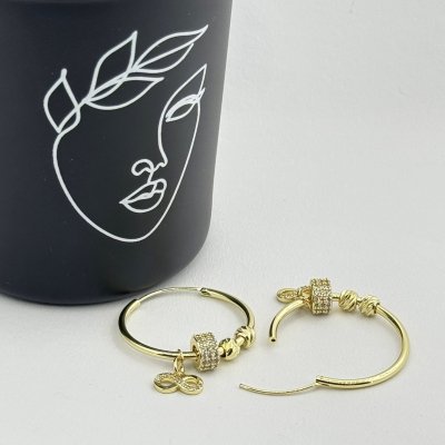 Cercei Infinit otel inoxidabil