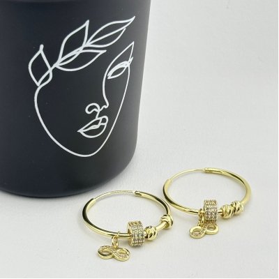 Cercei Infinit otel inoxidabil