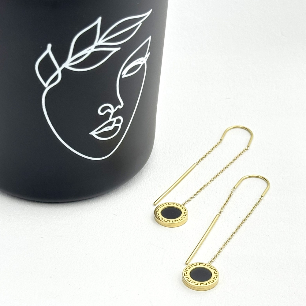 Cercei lungi otel inoxidabil