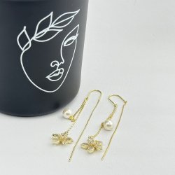 Cercei lungi otel inoxidabil