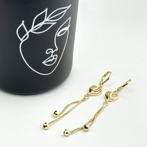 Cercei lungi otel inoxidabil