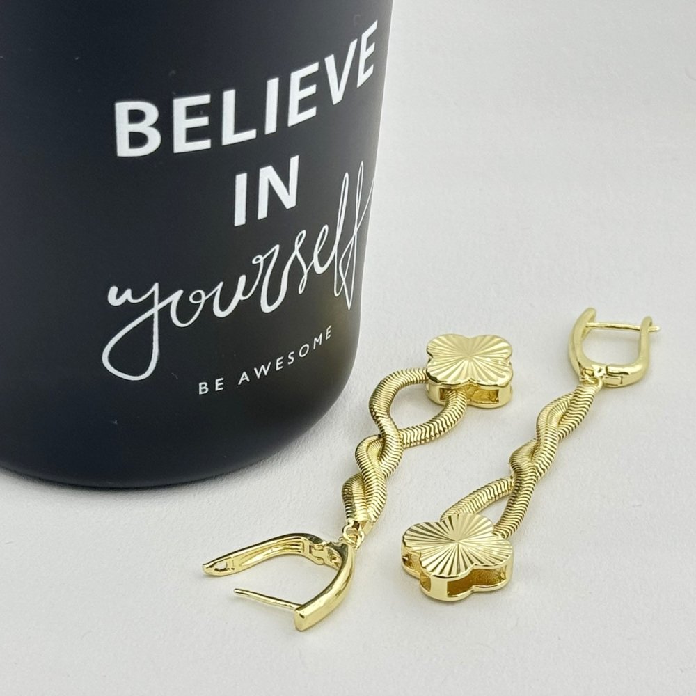 Cercei lungi otel inoxidabil