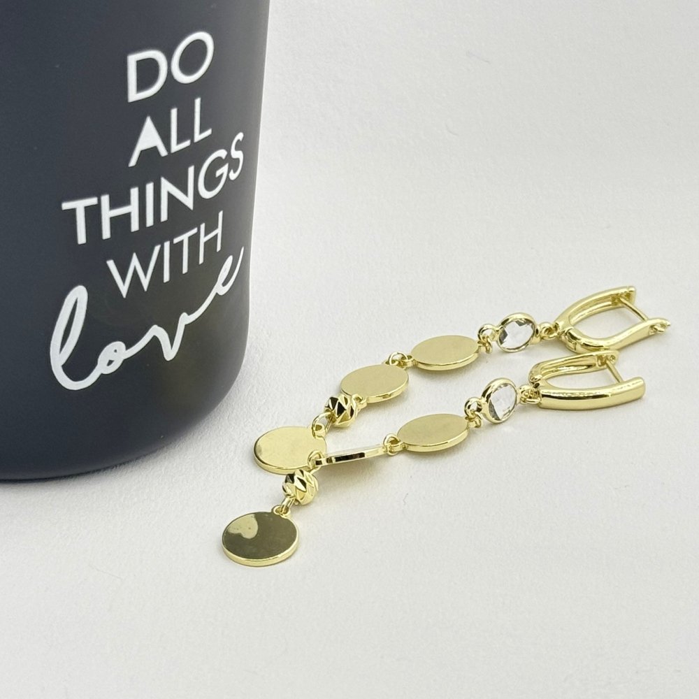 Cercei lungi otel inoxidabil