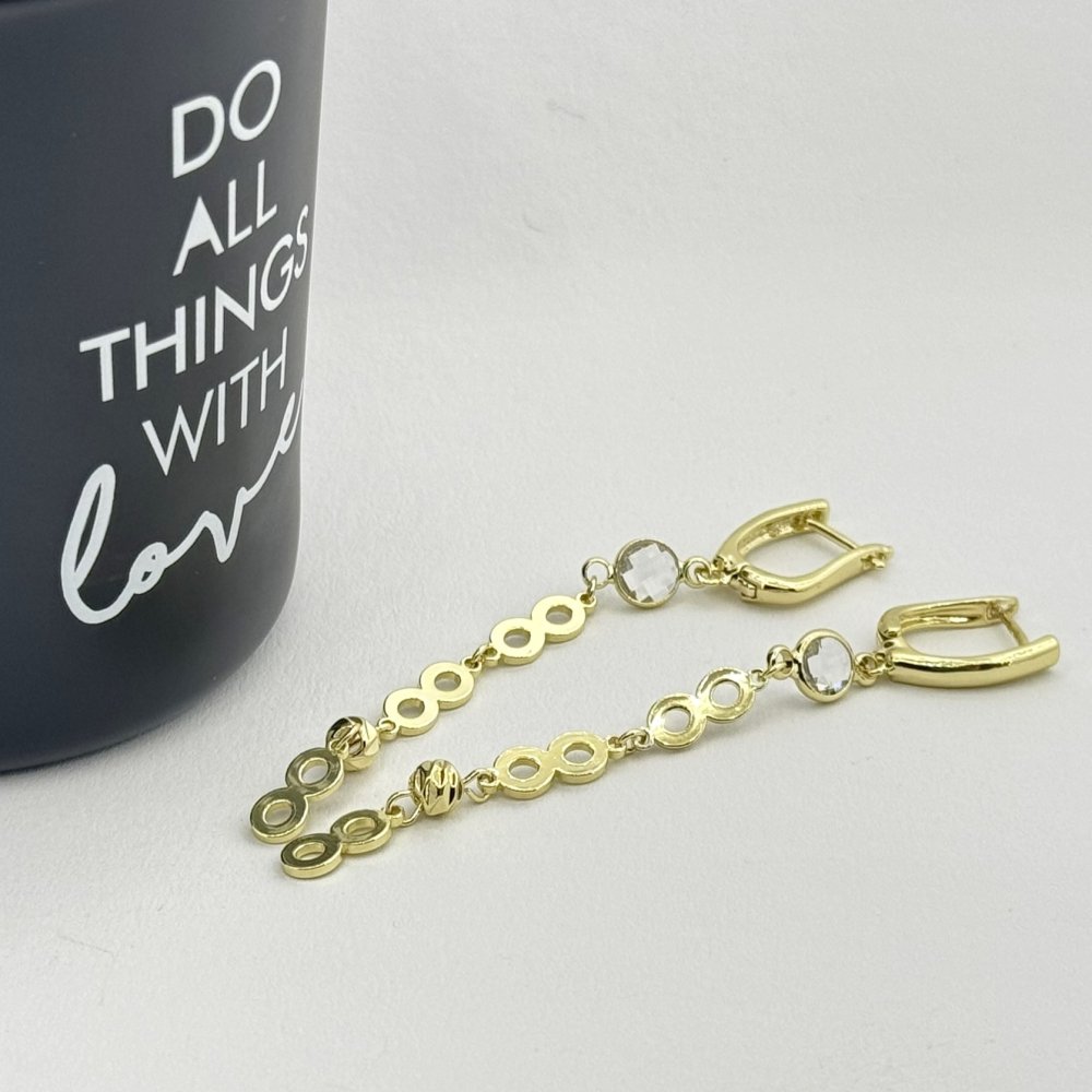 Cercei lungi otel inoxidabil