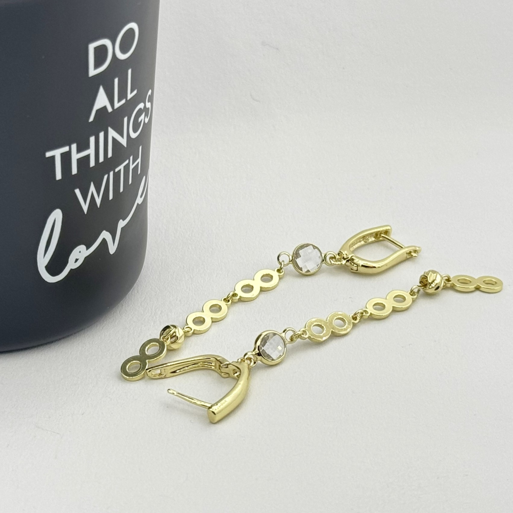 Cercei lungi otel inoxidabil