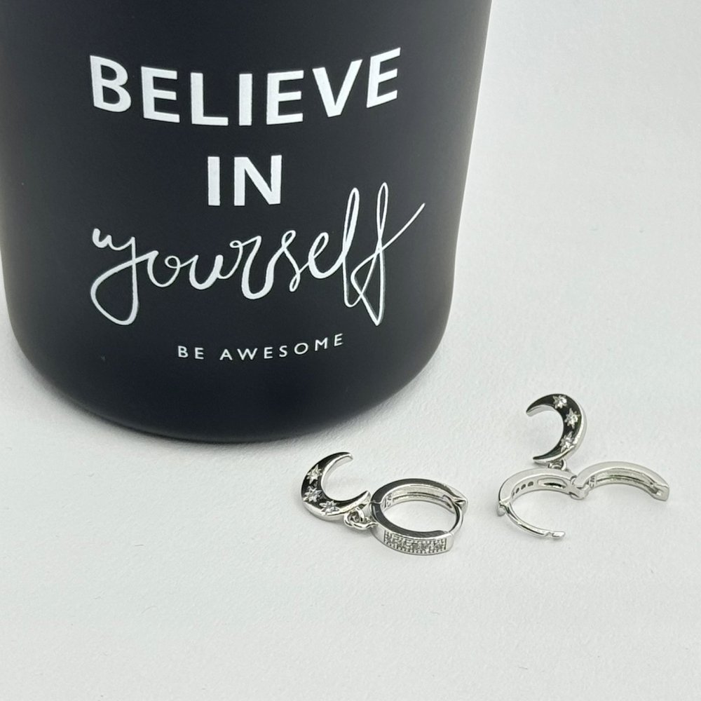 Cercei Semiluna otel inoxidabil Cercei Semiluna otel inoxidabil