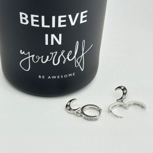 Cercei Semiluna otel inoxidabil Cercei Semiluna otel inoxidabil