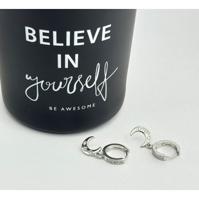 Cercei Semiluna otel inoxidabil