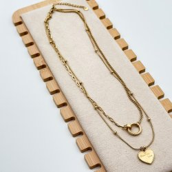 Colier placat aur 18k