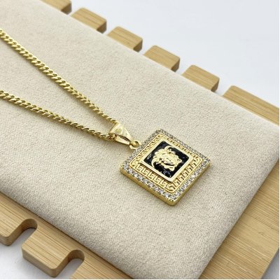 Colier placat aur 18k