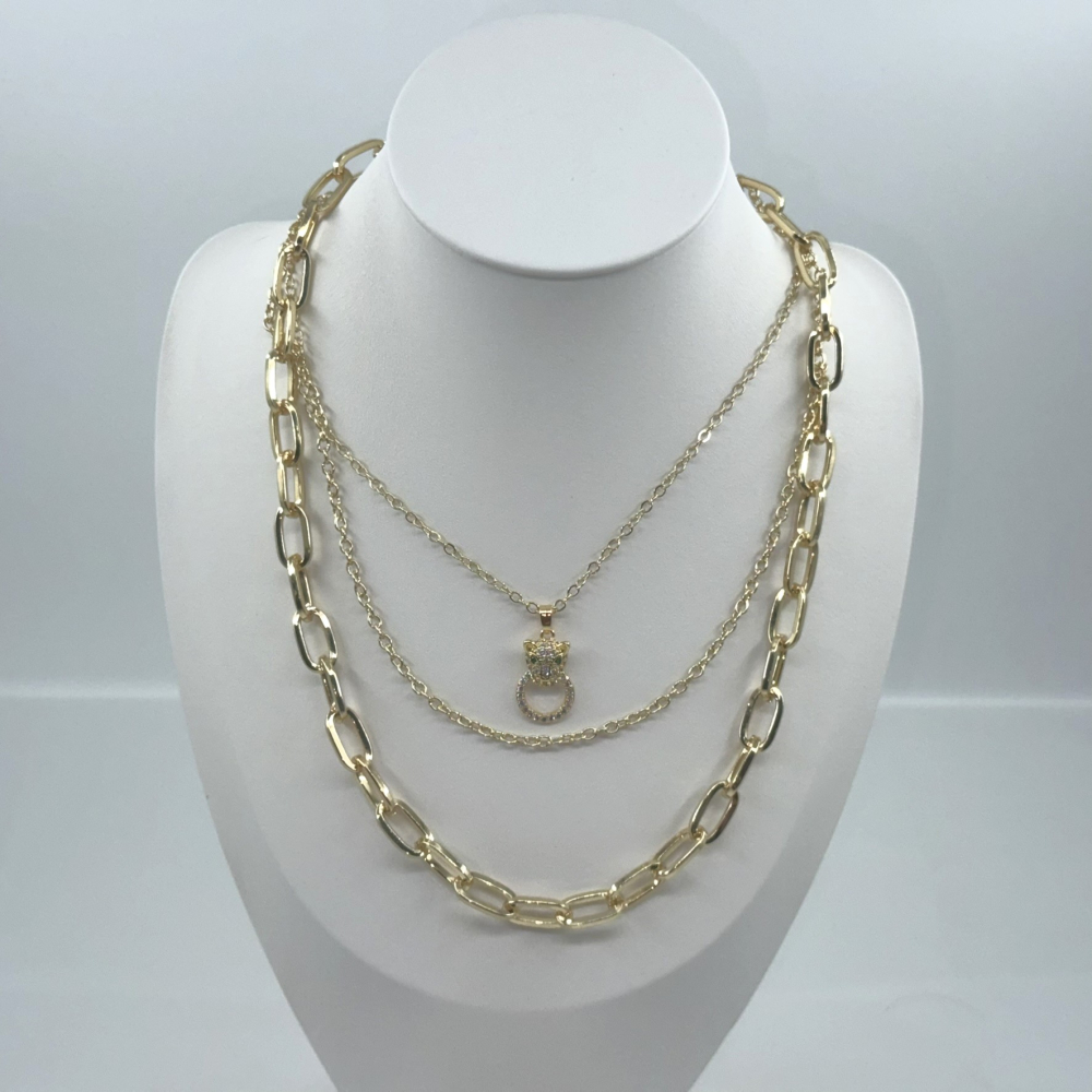 Colier placat aur 18k Colier placat aur 18k