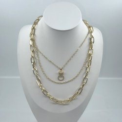 Colier placat aur 18k