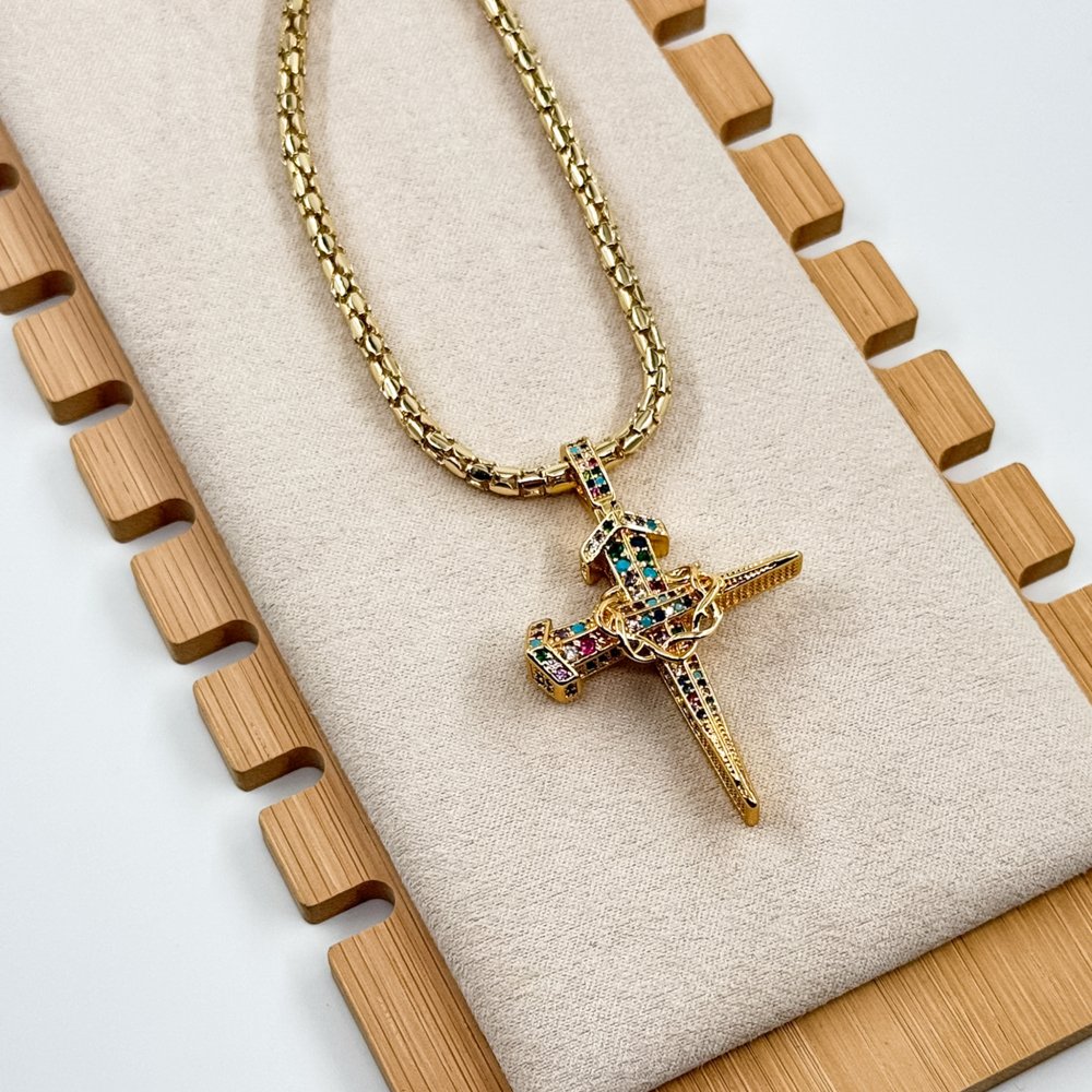 Colier placat aur 18k Colier placat aur 18k