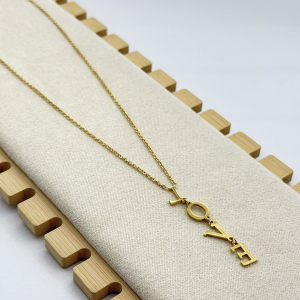 Lantisor otel inoxidabil LOVE