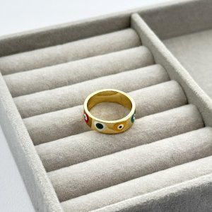 Inel colorat otel inoxidabil Inel colorat otel inoxidabil