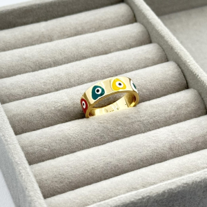 Inel colorat otel inoxidabil Inel colorat otel inoxidabil