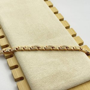 Bratara placata cu aur 18k