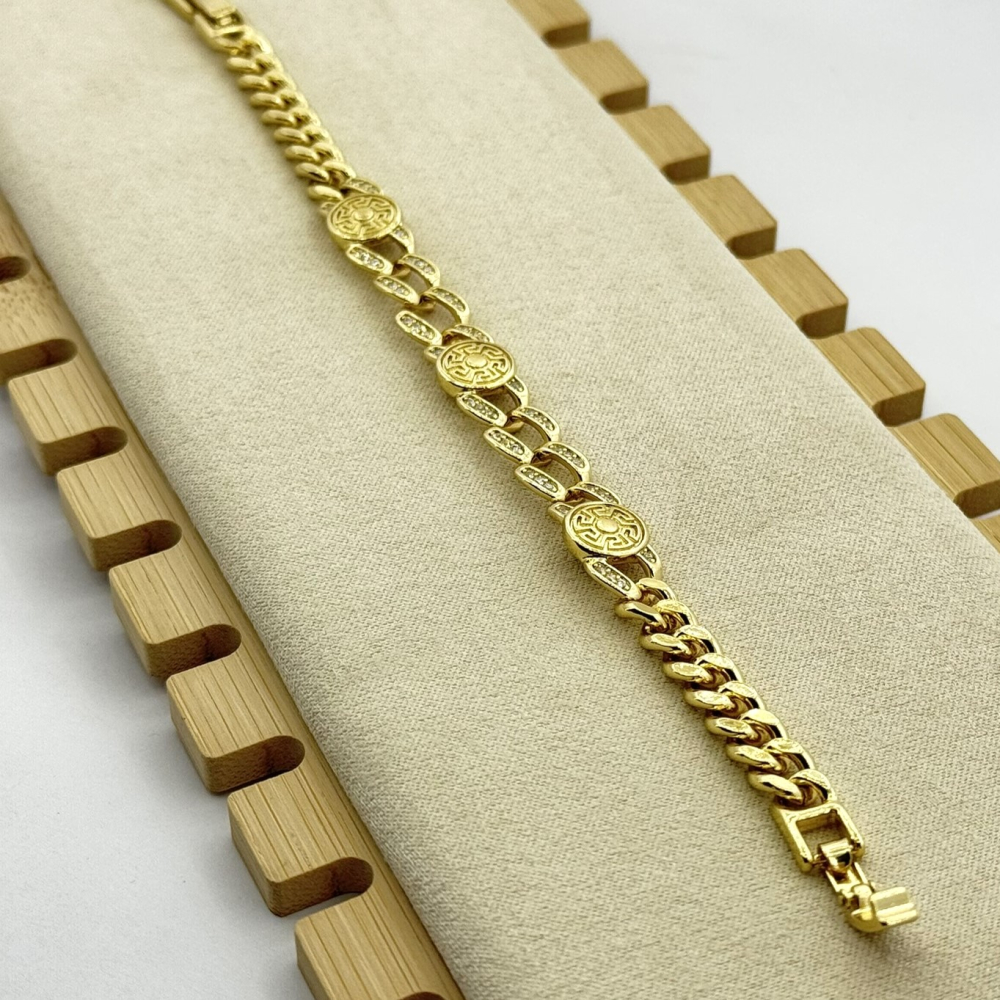 Bratara placata cu aur 18k