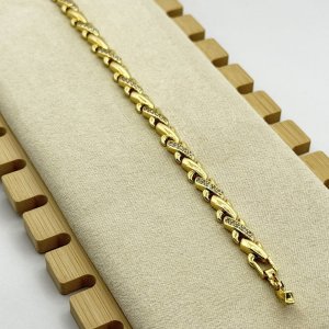 Bratara placata cu aur 18k