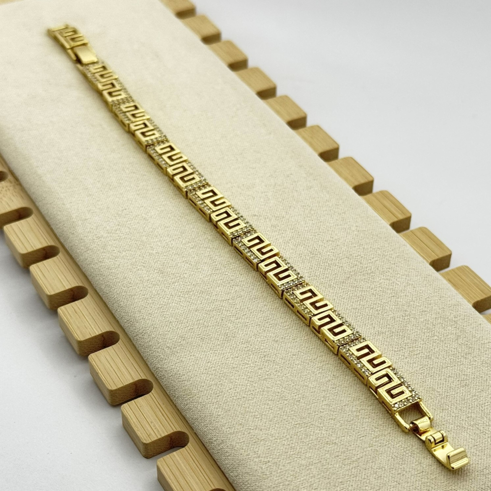 Bratara placata cu aur 18k
