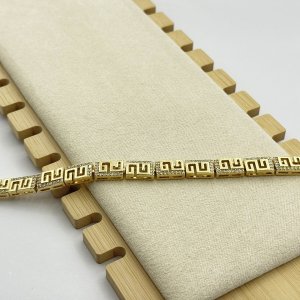 Bratara placata cu aur 18k
