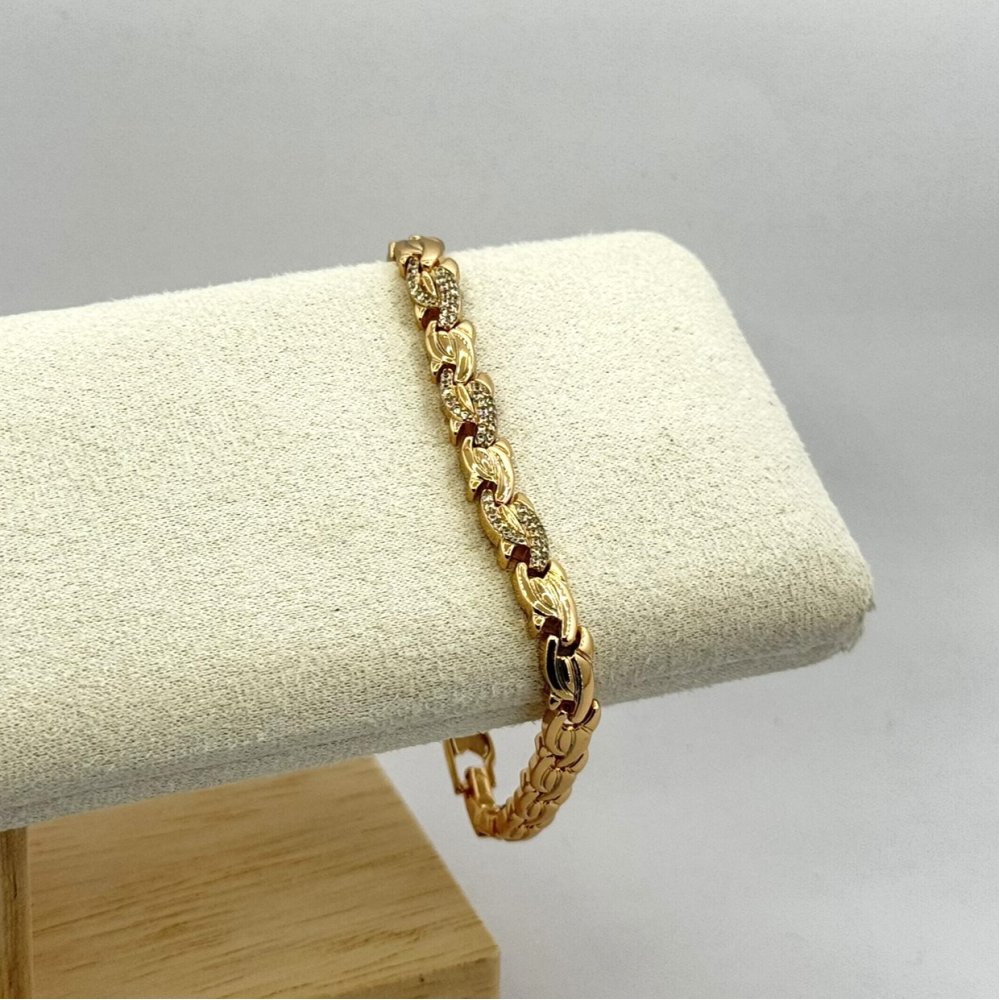 Bratara placata cu aur 18k