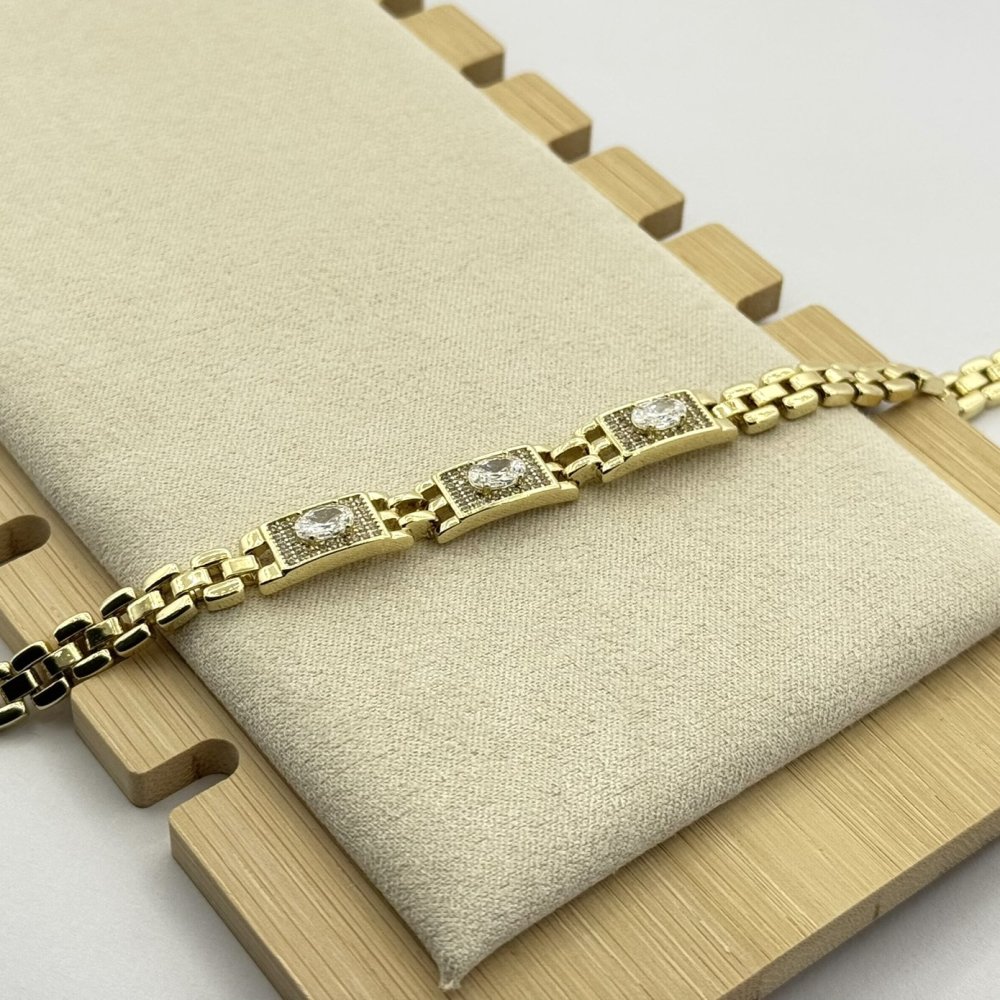 Bratara placata cu aur 18k