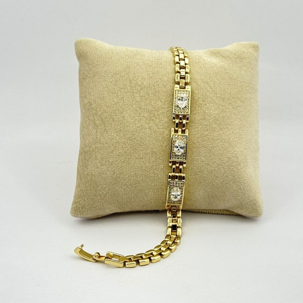 Bratara placata cu aur 18k
